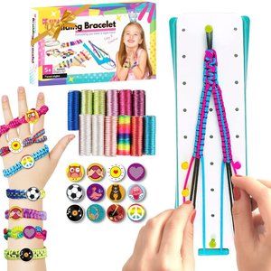DIY Friendship Loom String Bracelets Making Kit jewelry Making Kit